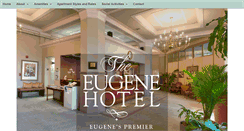 Desktop Screenshot of eugenehotel.com